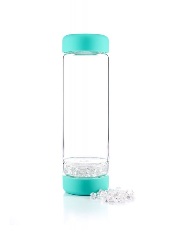 inu! Clear Quartz | Ocean Blue