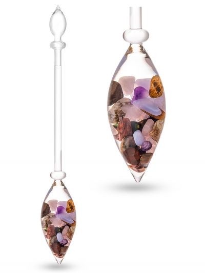 Gemstone Vial Five Elements