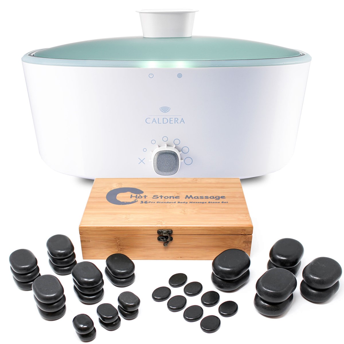 Caldera Hot Stone Basic Treatment Set 36pcs