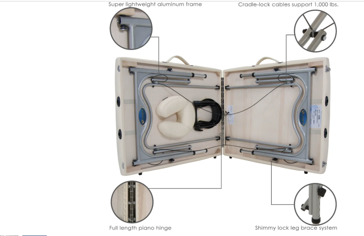 Luna™ Portable Massage Table Package