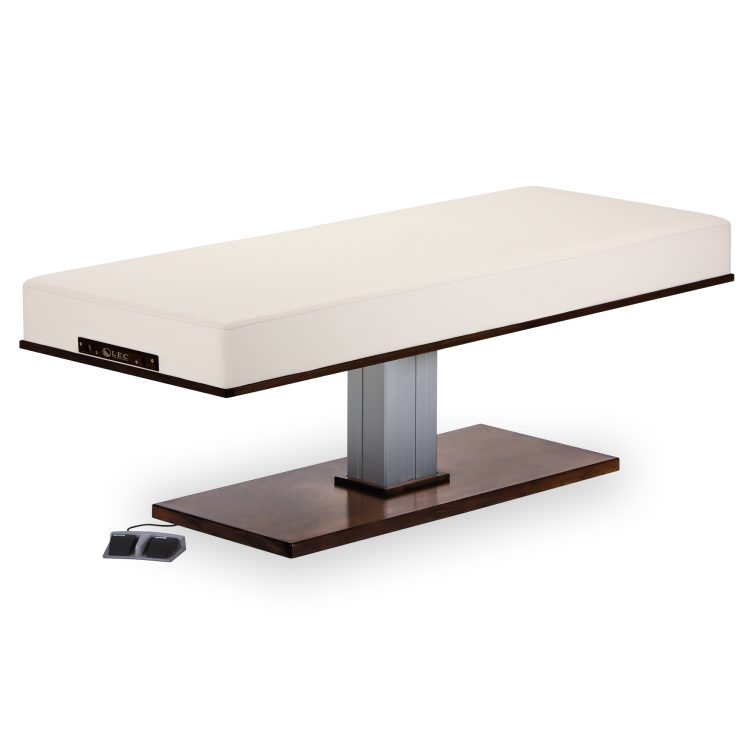 LEC Pedestal Massage Top Electric Lift Table