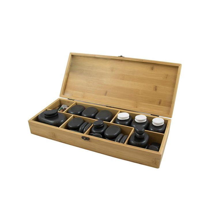 Master Natural Hot Stone Set 64pcs