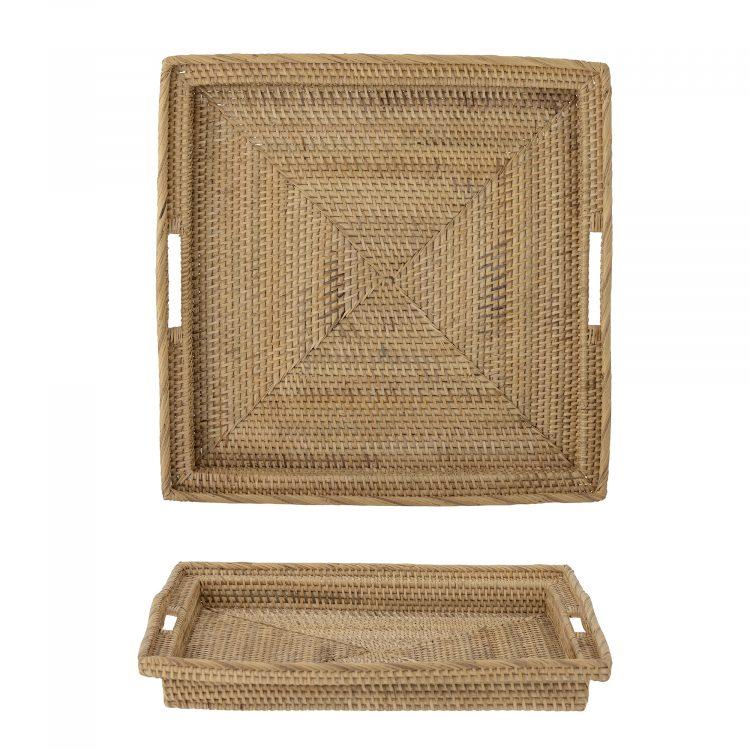 Lav Rattan Tray Ø46cm