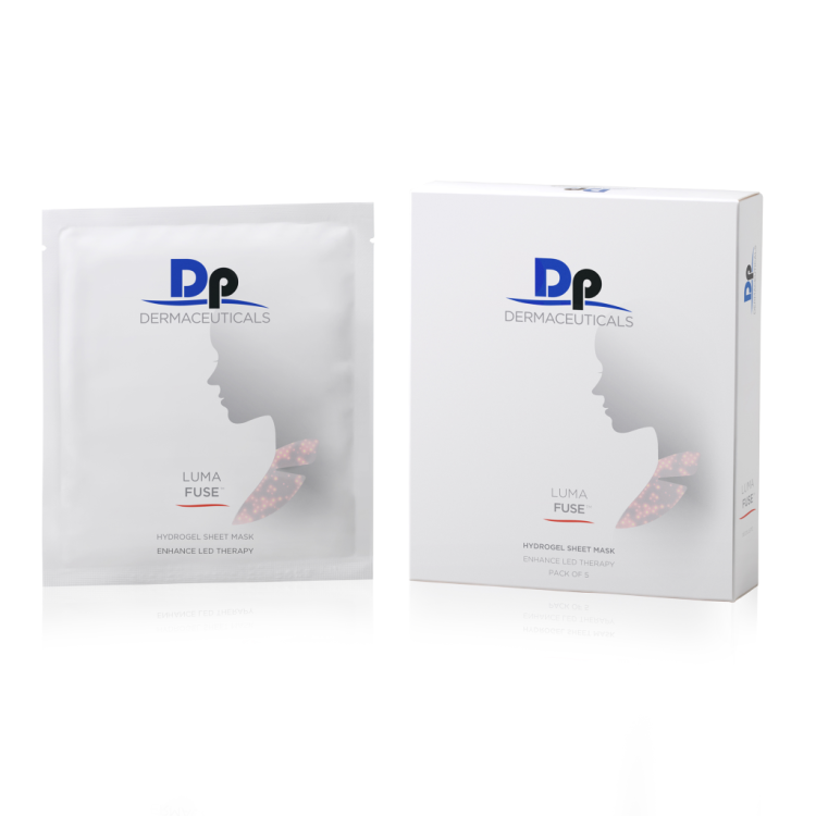LUMAFUSE HydroGel Neck & Decolleté Sheet Mask 5pcs