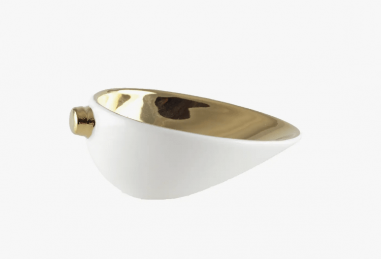 Ovaly Gold Bowl Large