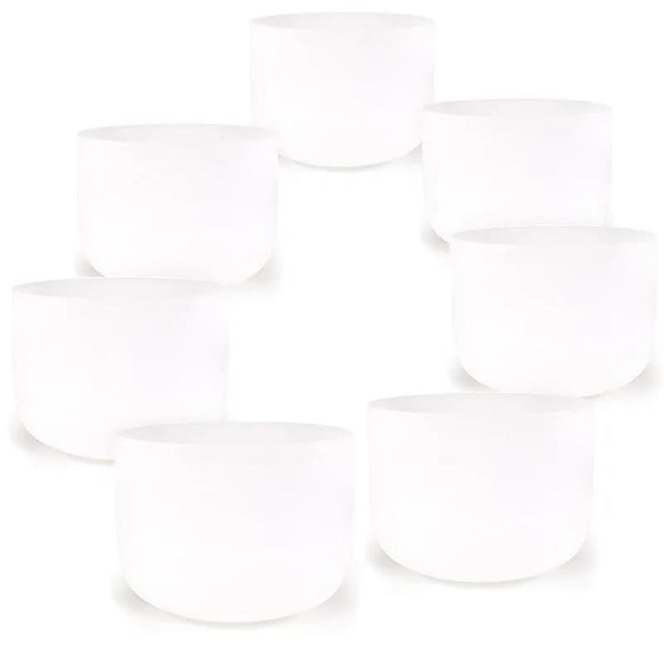 7 Chakras Crystal Singing Bowl Set