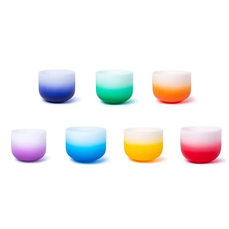 7 Chakras 432Hz Crystal Singing Bowl Set