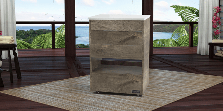 Halo Trolley 4 Drawers