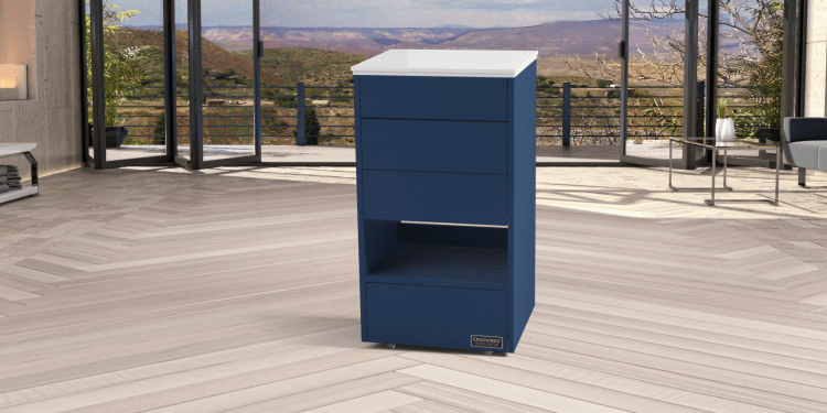 Halo Slimline Trolley 4 Drawers