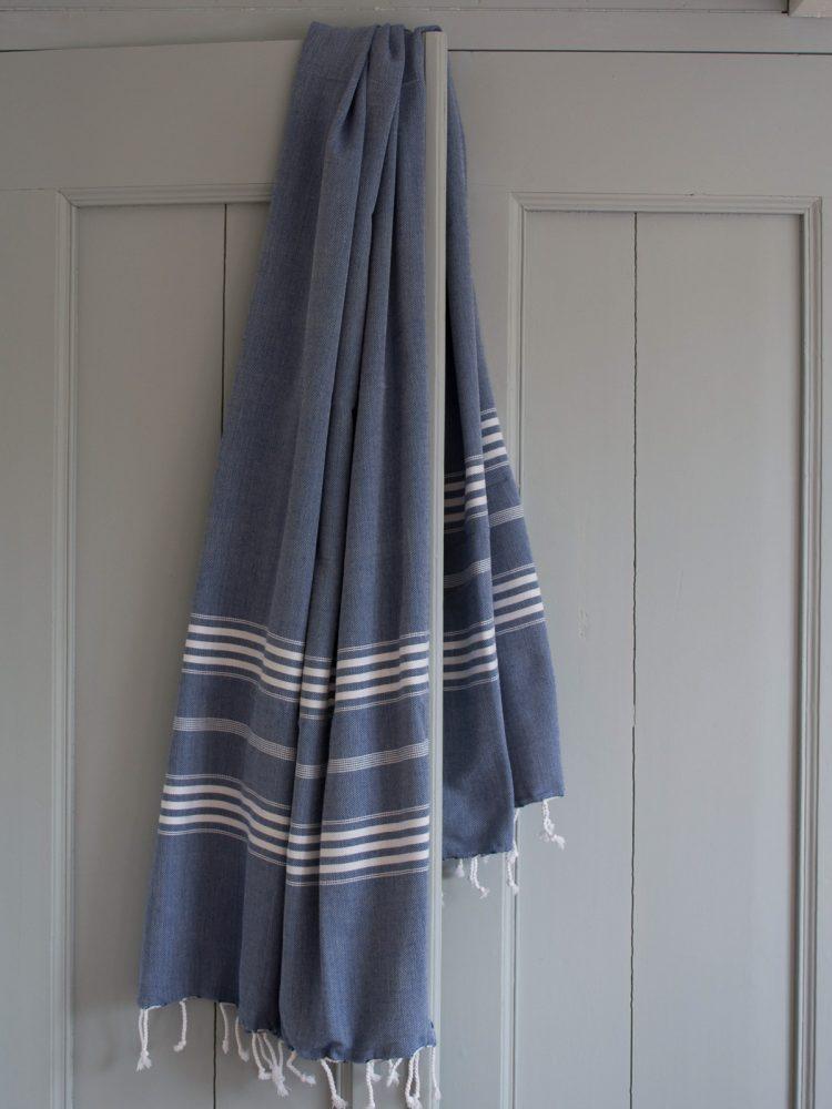 Hammam Peshtemal Silver Blue