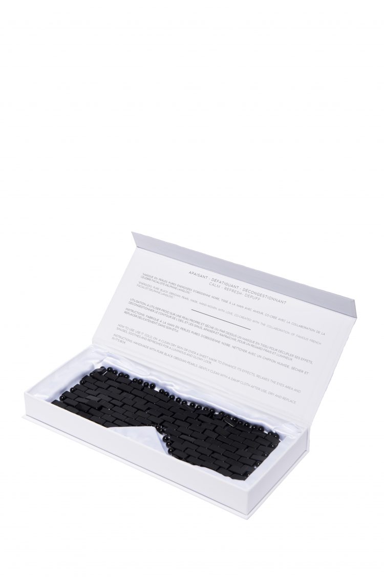 Black Obsidian Eye Mask