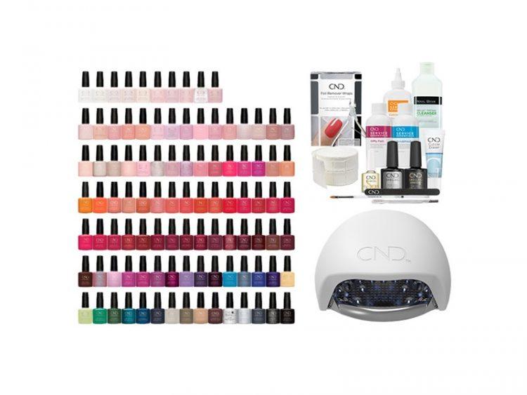 100 Colors 7,3ml + Starter Nail Care Kit + LED lamp