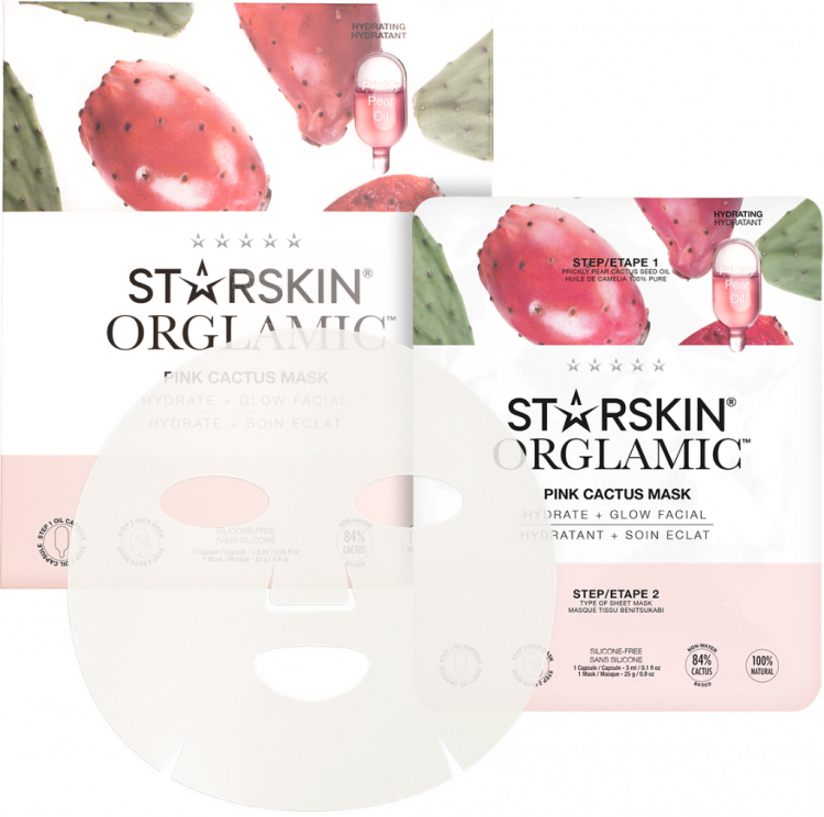 ORGLAMIC® Pink Cactus Oil Mask