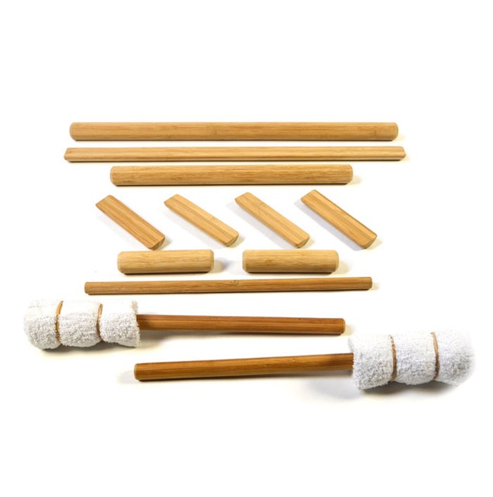 Deluxe Bamboo Massage Set 8pcs