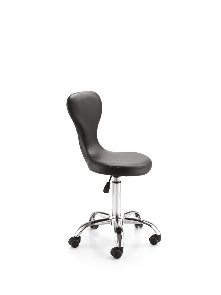 Spa Pro Ari Backrest Stool Black