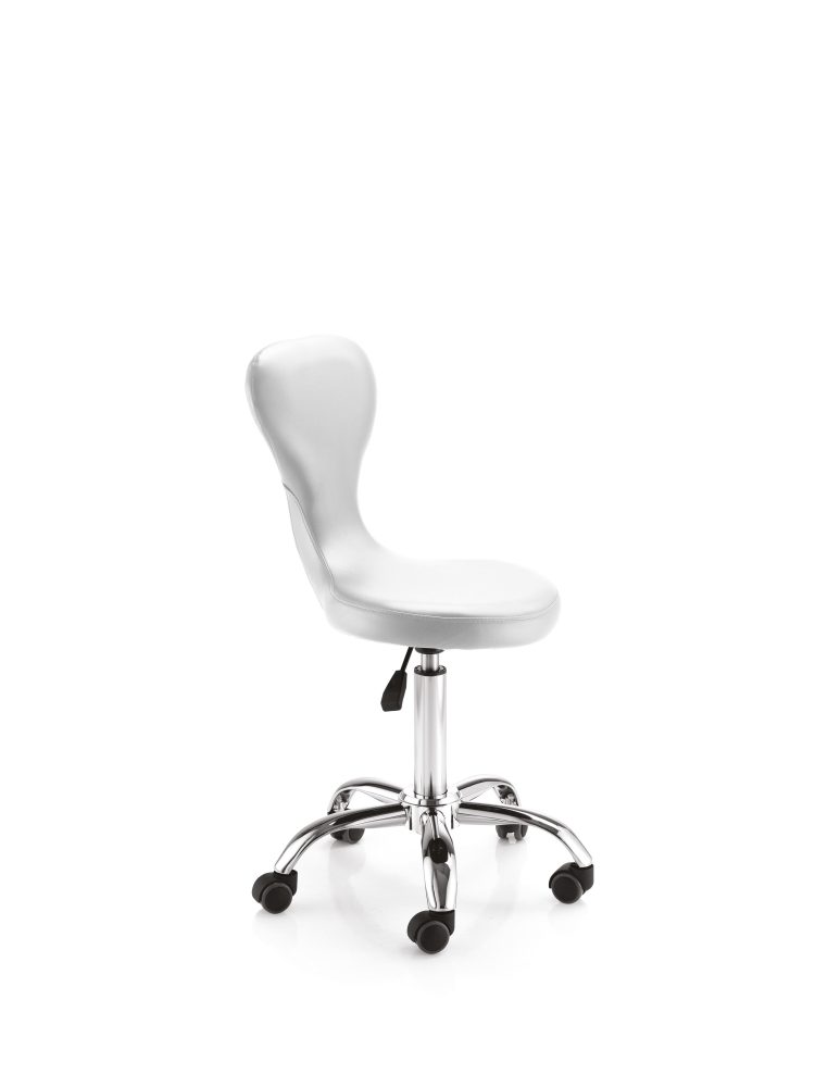 Spa Pro Ari Backrest Stool White