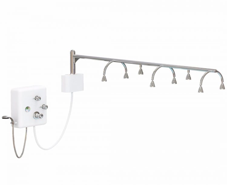Hydrokinetic Vichy Shower